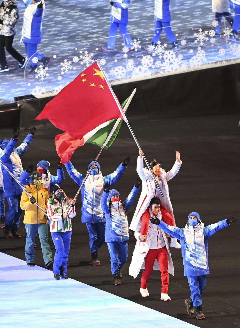 北京冬奥会开幕式运动员入场顺序