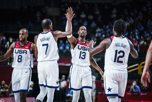 男篮决赛法国vs美国比分